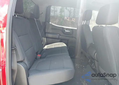 2022 Chevrolet Silverado 1500 Ltd 4Wd Short Bed Custom z USA, uszkodzony, nr VIN 1GCPYBEK5NZ229063